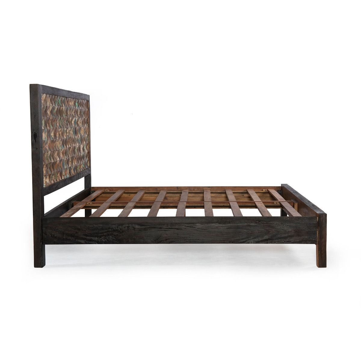 Mayan Reclaimed Wood Queen Platform Bed