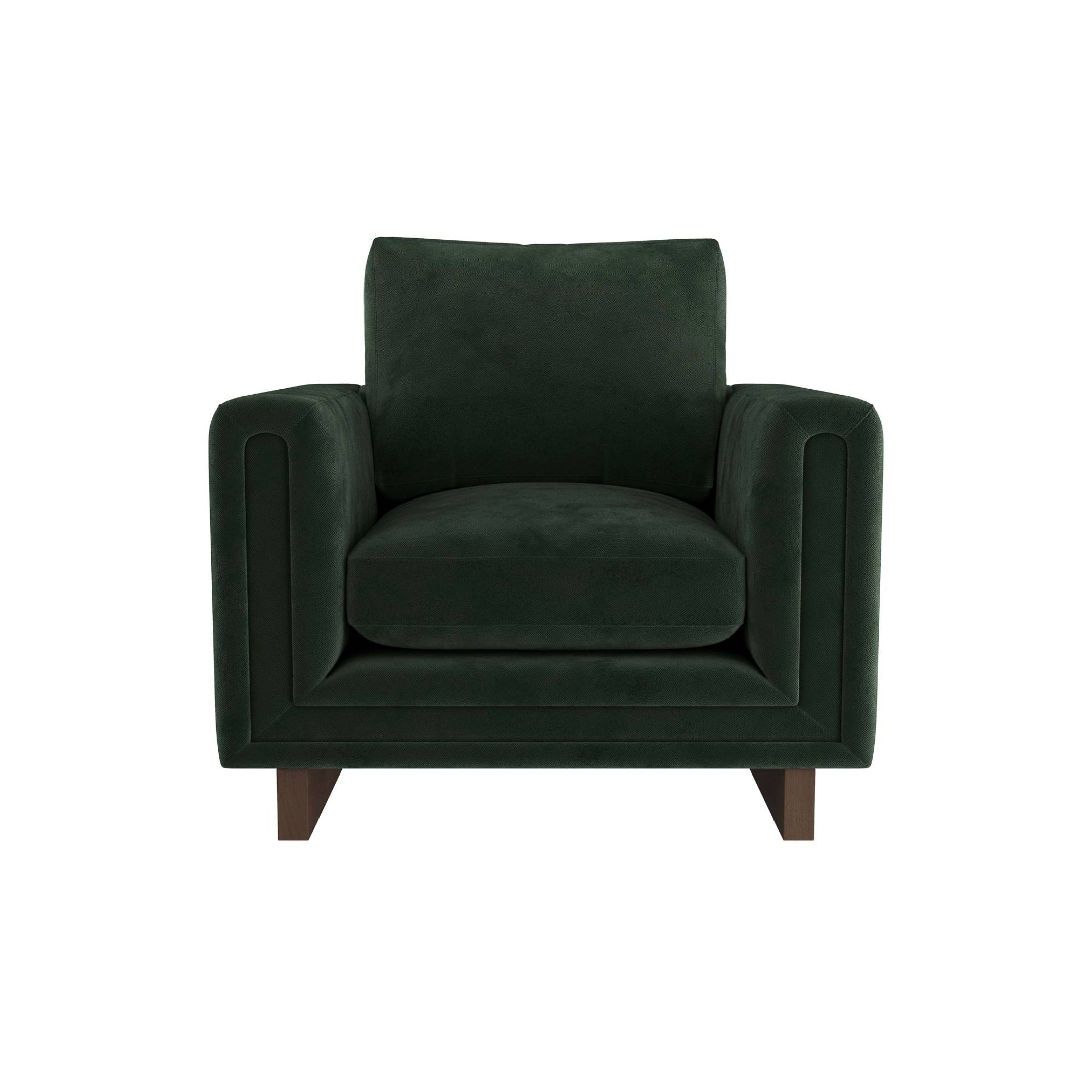 Poppy Swivel Chair Cocoa Performance Velvet