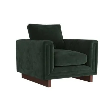 Poppy Swivel Chair Cocoa Performance Velvet