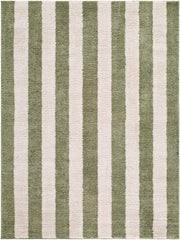 Fossay Shag Cream/Olive Machine Woven Rug FSG-2346 - 2' x 2'11"