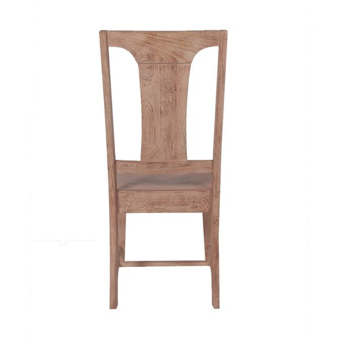 French Farmhouse Wooden Dining Chair