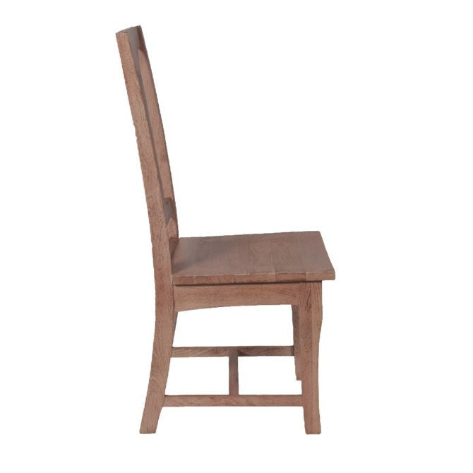 French Farmhouse Wooden Dining Chair