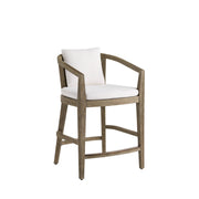 Sobek Textured Back Outdoor Counter Stool by Arteriors