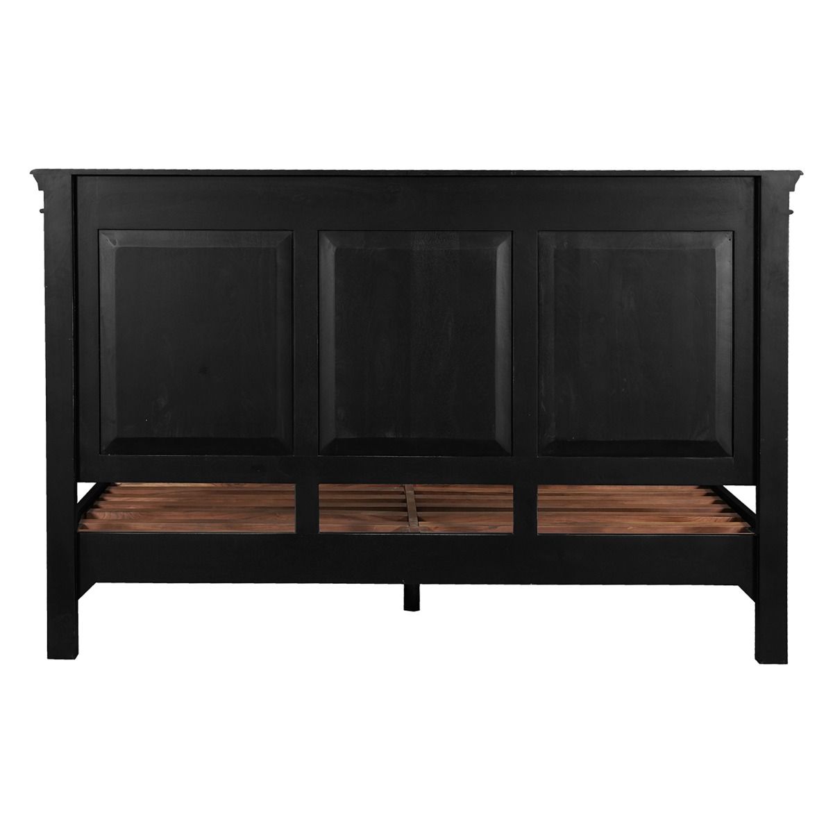 Turin King Bed in Distressed Black - image 4