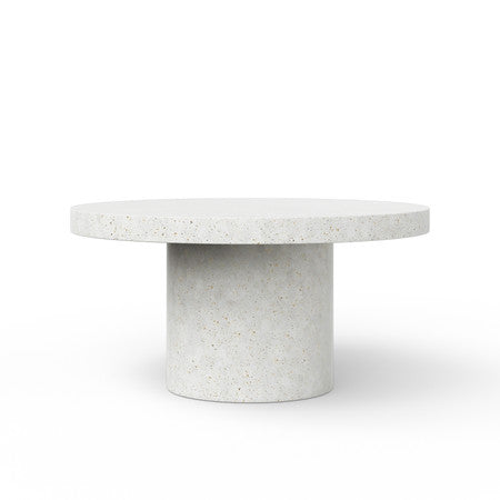 Mixx Circa Dining Table 60"Dia. - Ivory Terrazzo