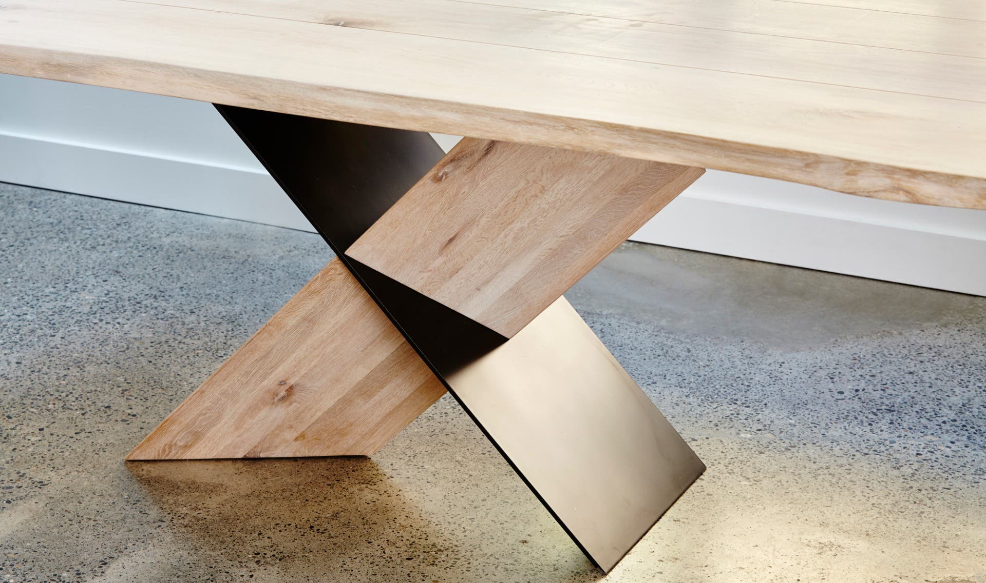 Instinct Dining Table Natural by Moe's Home Collection - view 9
