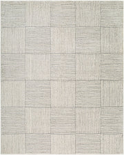 Architect Black/Ivory Machine Woven Rug GAAR-2300 - 5'3" x 7'
