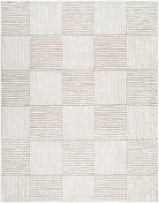 Architect Dark Brown/Ivory Machine Woven Rug GAAR-2301 - 5'3" x 7'