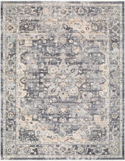 Breckley Black/Olive Machine Woven Rug GABC-2300 - 2' x 2'11"