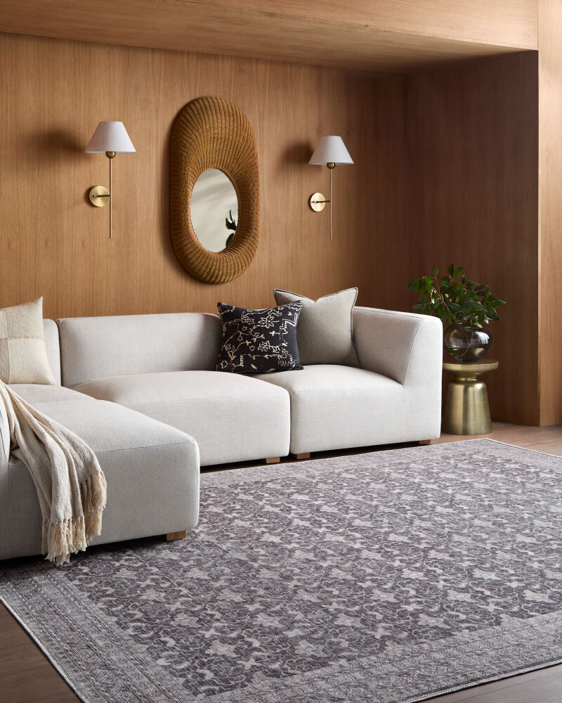 Brodie Machine Woven Rug - roomscene