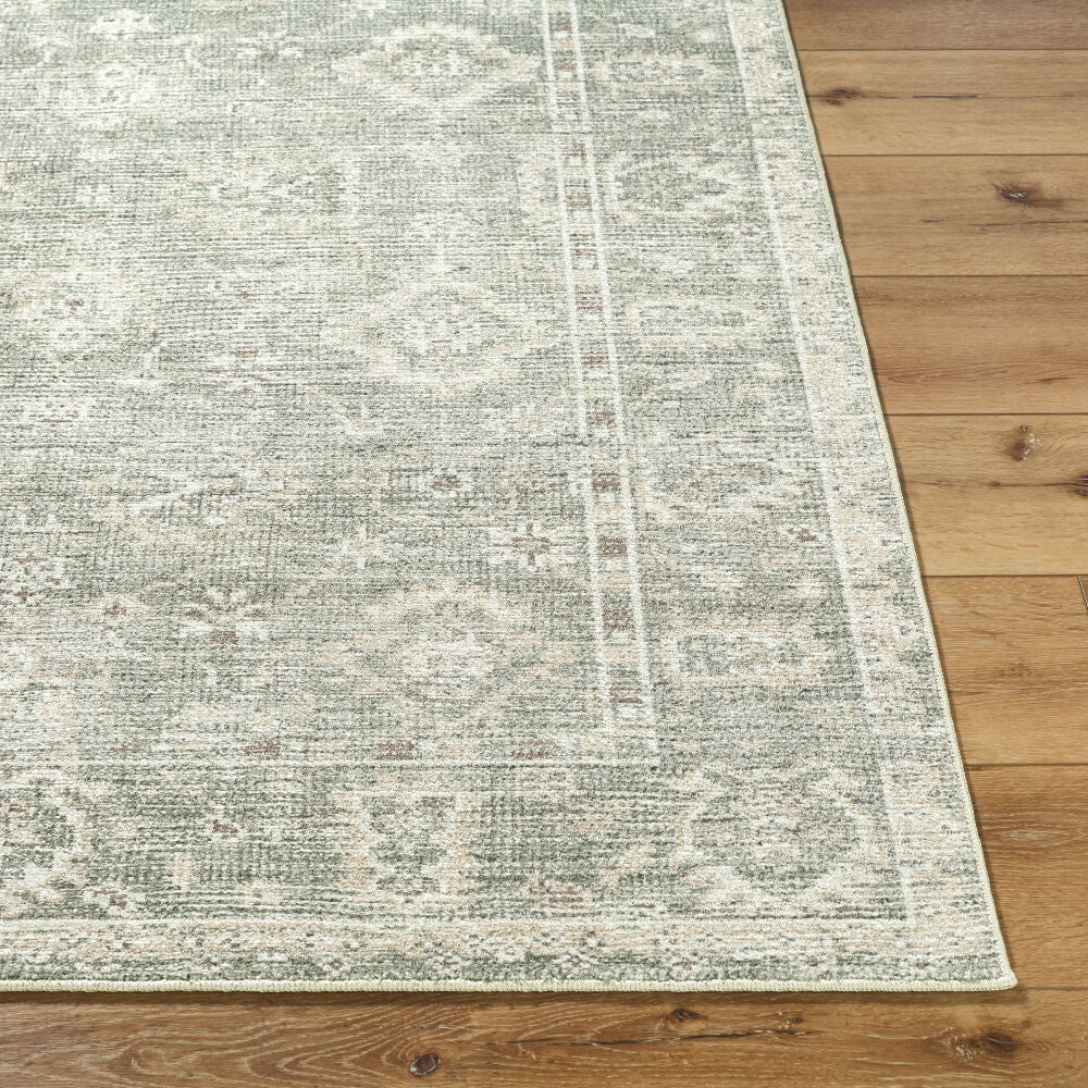 Collins Avenue Beige/Light Gray Machine Woven Rug GACA-2300 - front