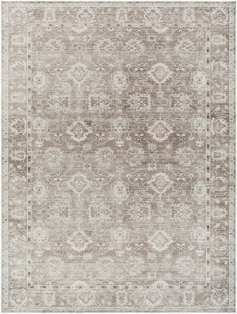 Collins Avenue Brown/Tan Machine Woven Rug - 9'11" x 14'