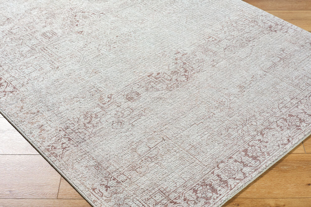 Collins Avenue Beige/Light Gray Machine Woven Rug GACA-2304 - corner