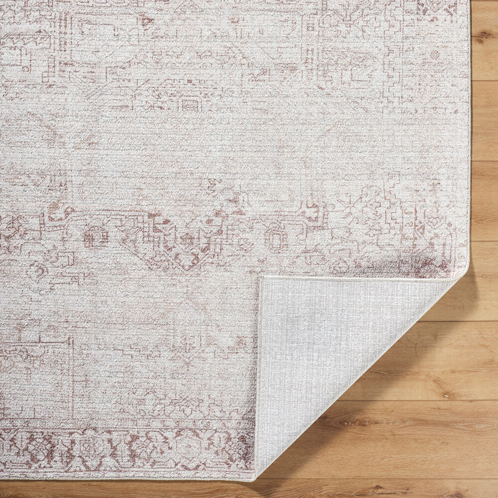 Collins Avenue Beige/Light Gray Machine Woven Rug GACA-2304 - fold