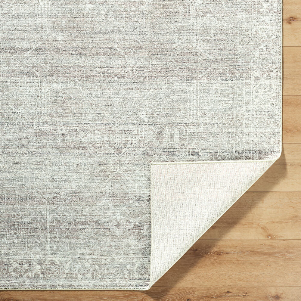 Collins Avenue Ivory/Taupe Machine Woven Rug - fold