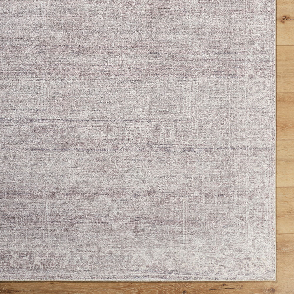 Collins Avenue Ivory/Taupe Machine Woven Rug - overhead