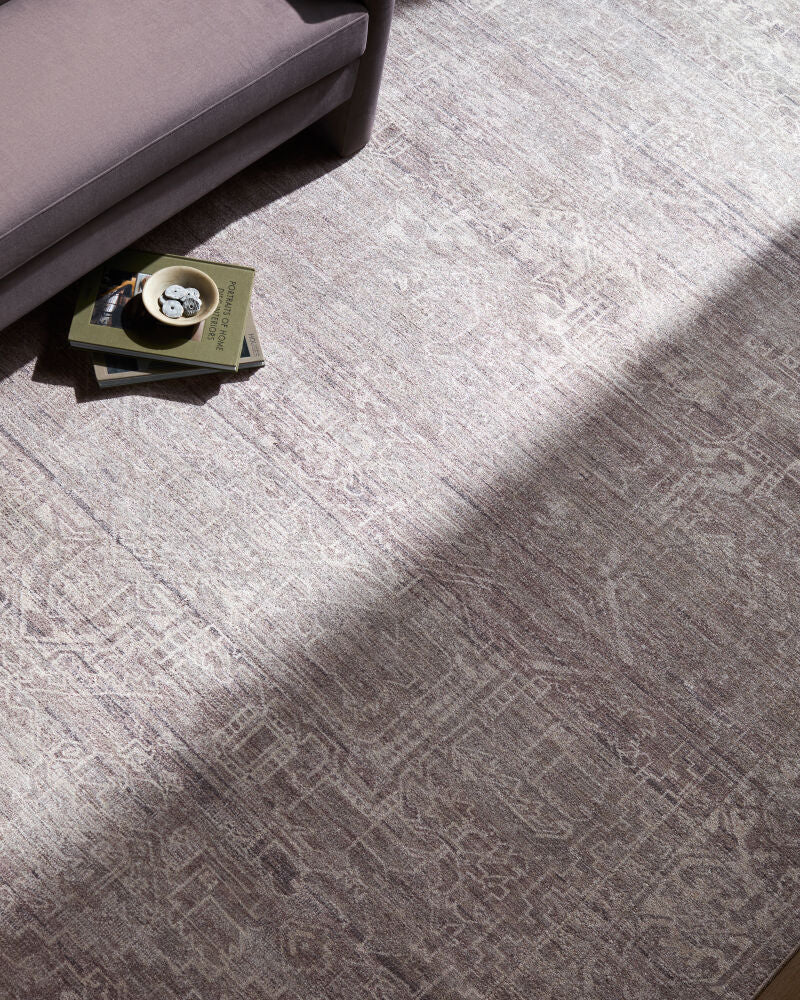 Collins Avenue Ivory/Taupe Machine Woven Rug - styleshot