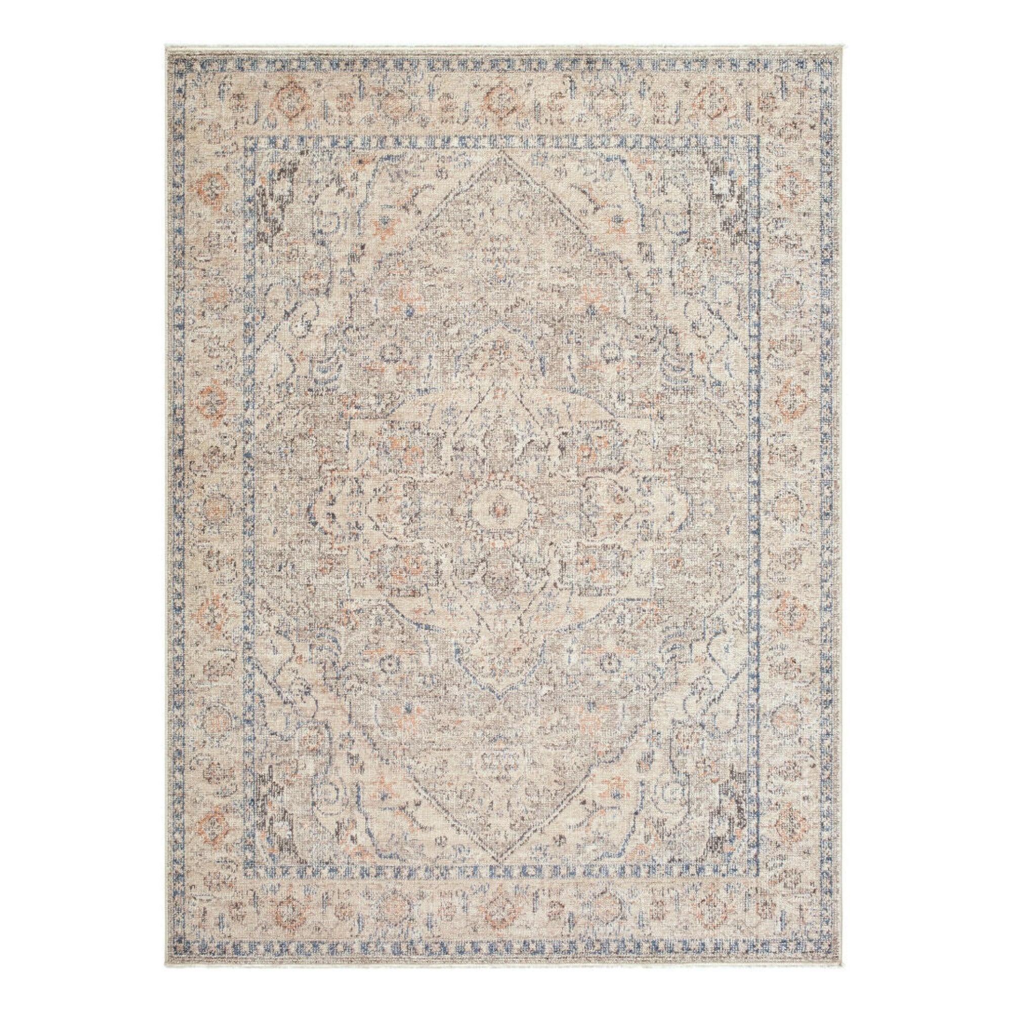 Maria Elena Beige/Taupe Machine Woven Rug - 2'2" x 3'9"