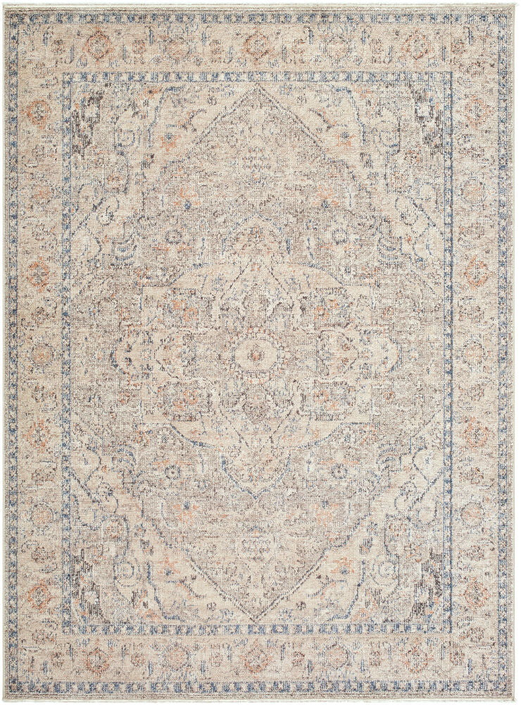 Maria Elena Beige/Taupe Machine Woven Rug - 2'2" x 3'9"