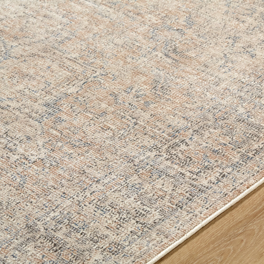 Maria Elena Beige/Ivory Machine Woven Rug - texture