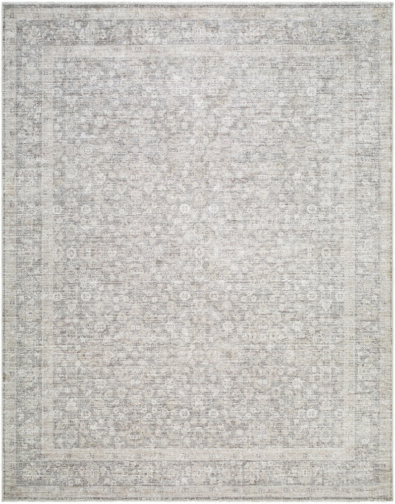 Maria Elena Ivory/Tan Machine Woven Rug - 10' x 14'