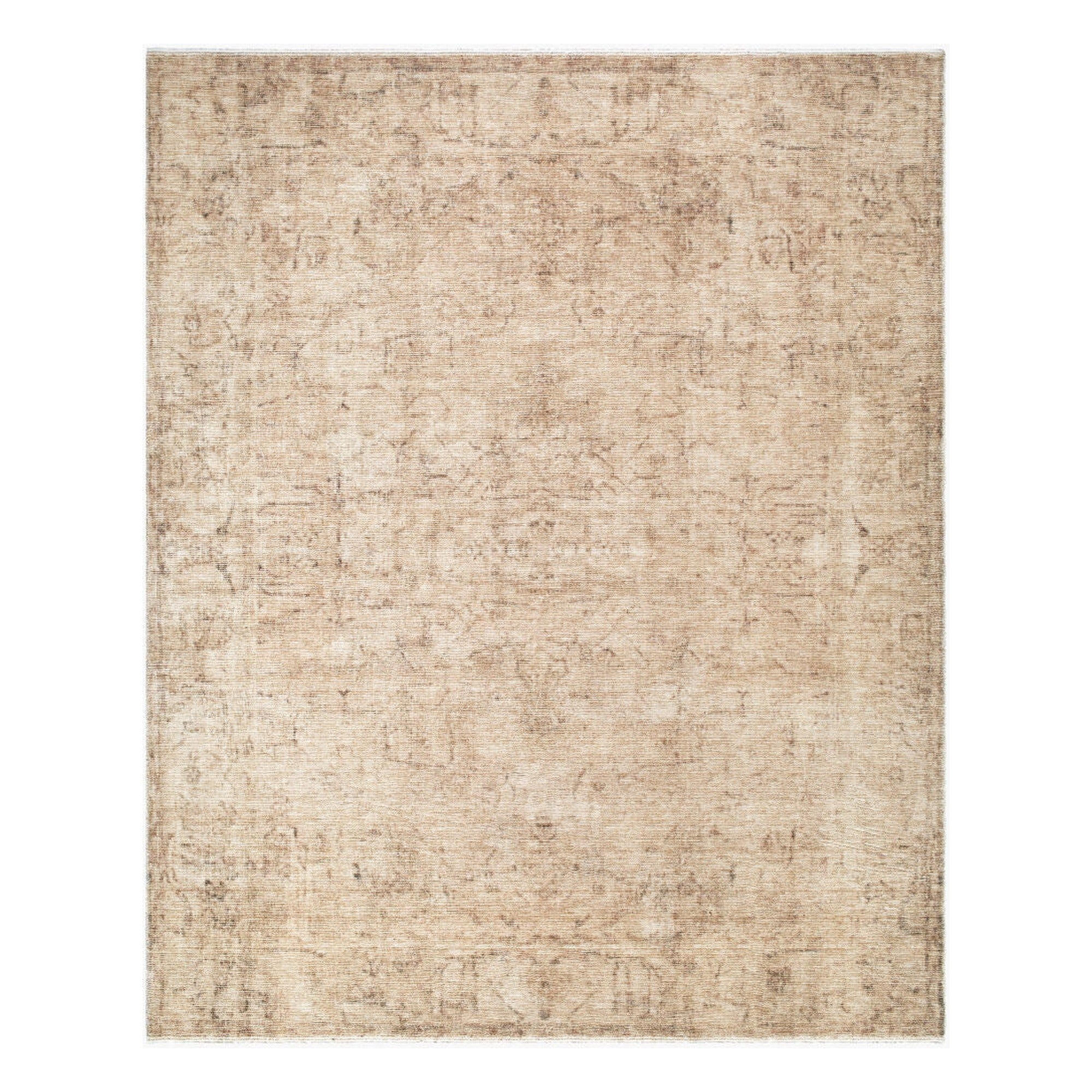 Fetscher Light Beige/Olive Machine Woven Rug GAHU-2300 - 2'2" x 3'9"