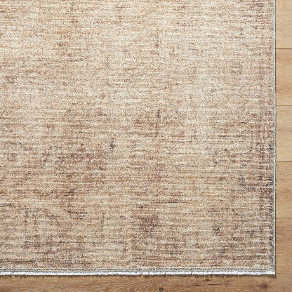 Fetscher Light Beige/Olive Machine Woven Rug GAHU-2300 - overhead