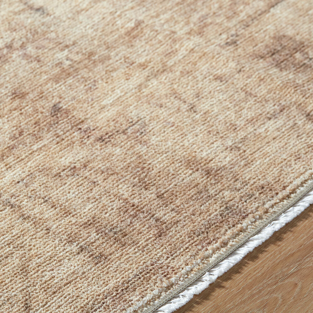 Fetscher Light Beige/Olive Machine Woven Rug GAHU-2300 - texture