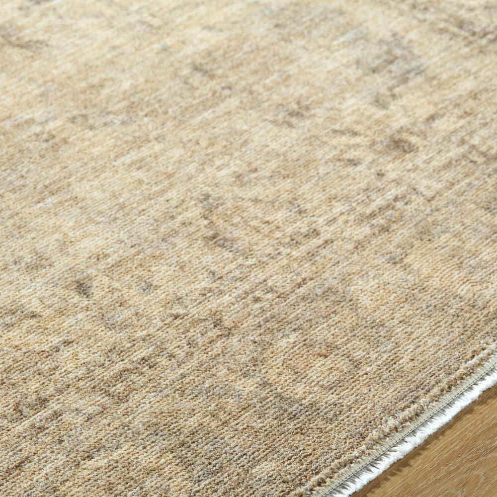 Fetscher Light Beige/Olive Machine Woven Rug GAHU-2301 - texture