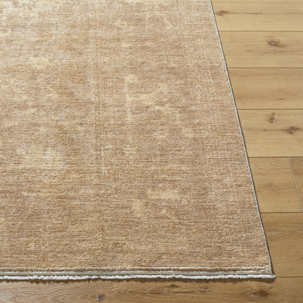 Fetscher Brown/Light Brown Machine Woven Rug - front