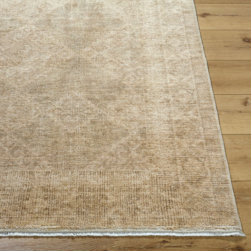 Fetscher Light Beige/Olive Machine Woven Rug GAHU-2303 - front