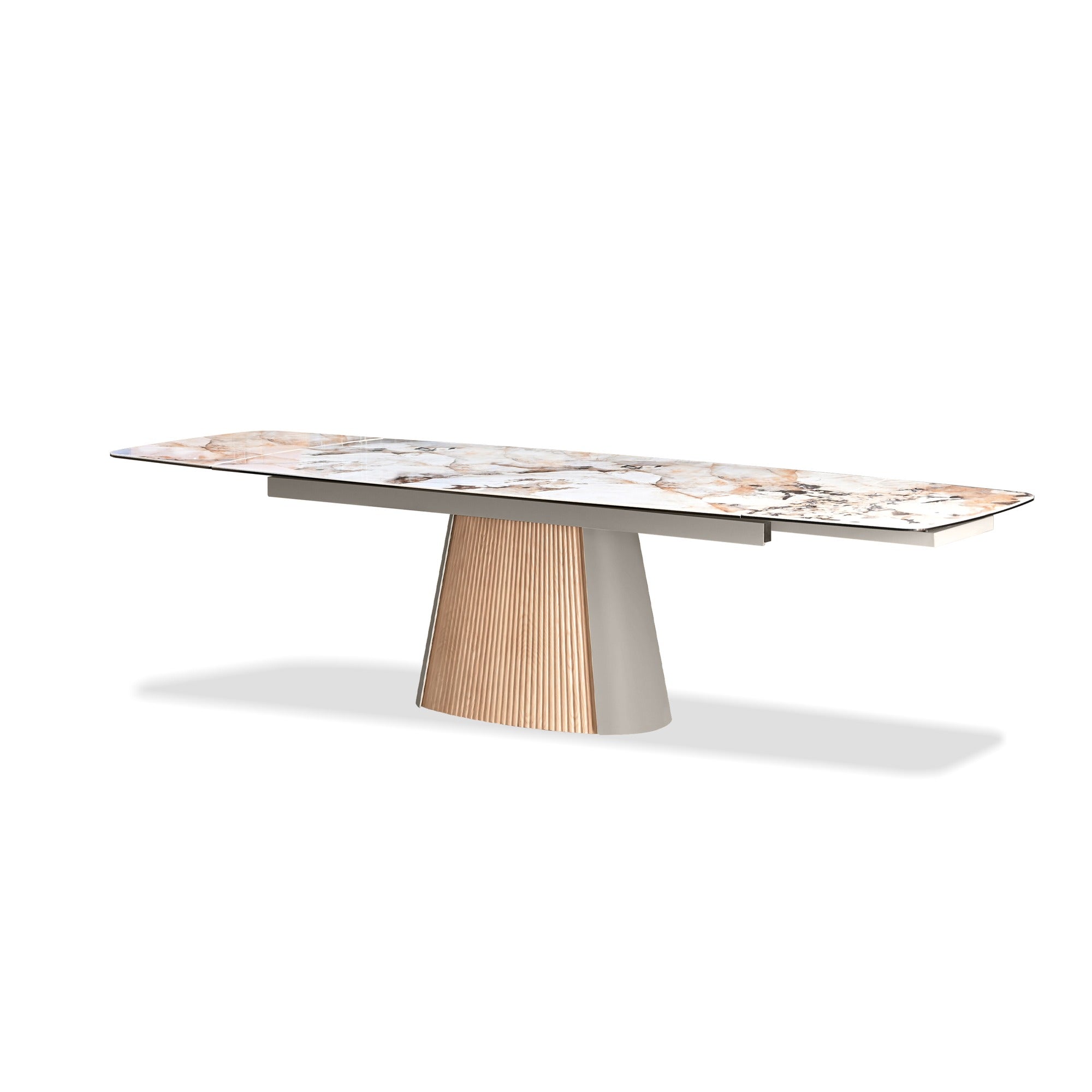 Gaia Dining Table  Rectangular Double Extension by Mobital - image 1