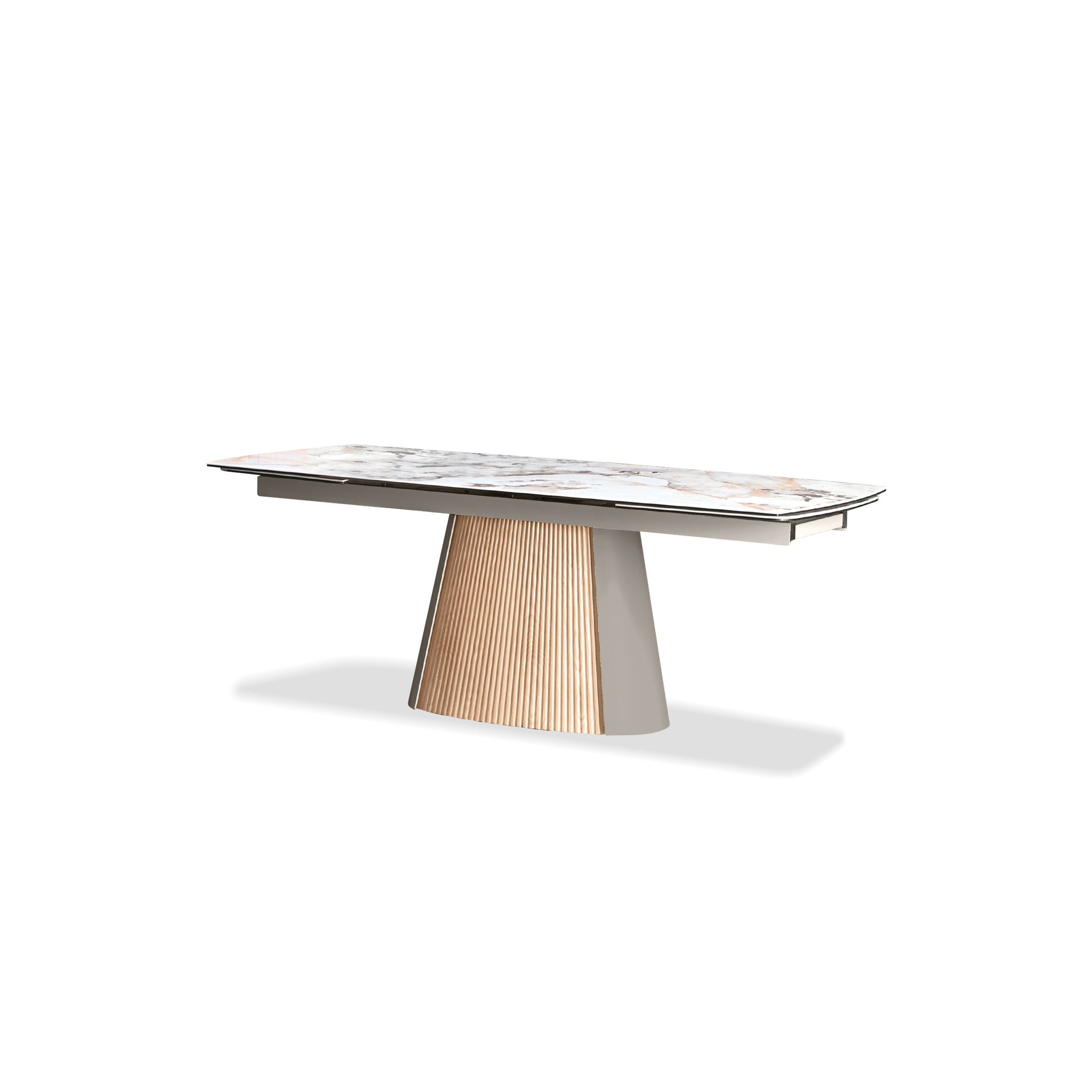 Gaia Dining Table  Rectangular Double Extension by Mobital - image 2