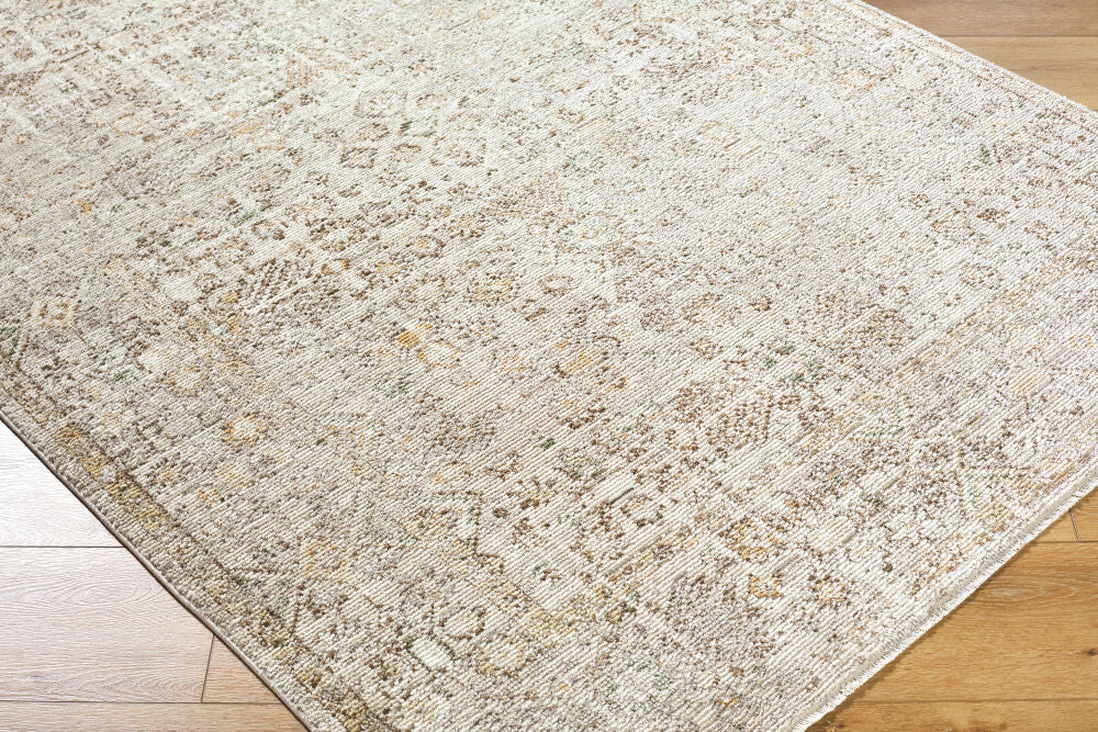 Myrtle Avenue Camel/Taupe Machine Woven Rug GAMY-2300 - corner
