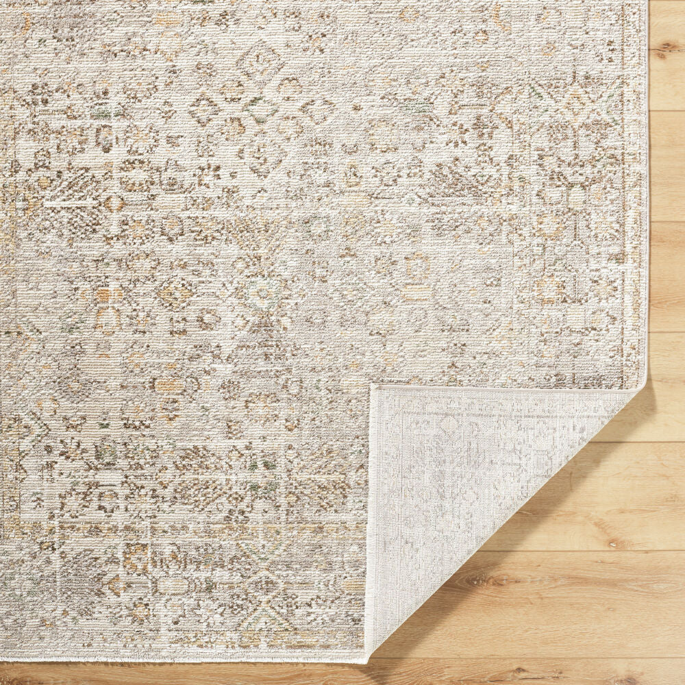Myrtle Avenue Camel/Taupe Machine Woven Rug GAMY-2300 - fold