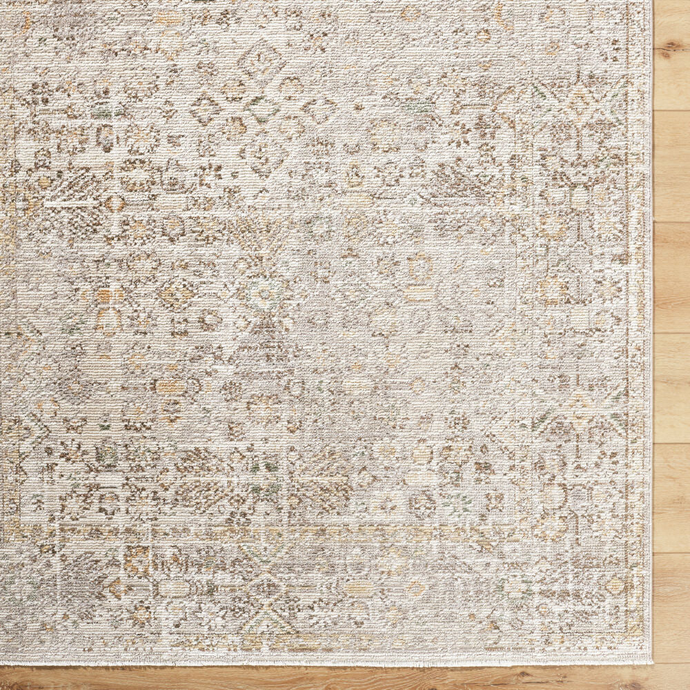 Myrtle Avenue Camel/Taupe Machine Woven Rug GAMY-2300 - overhead