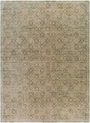 Myrtle Avenue Cream/Taupe Machine Woven Rug - 5'3" x 7'7"