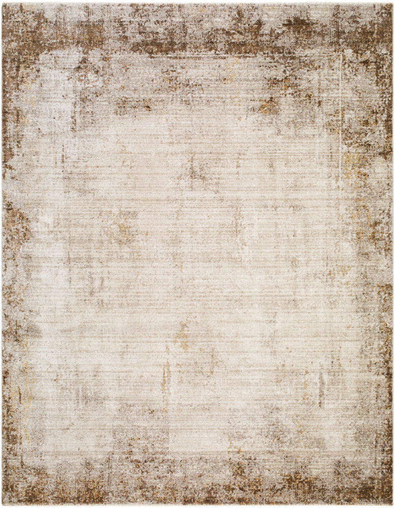 Myrtle Avenue Camel/Taupe Machine Woven Rug GAMY-2303 - 5'3" x 7'7"