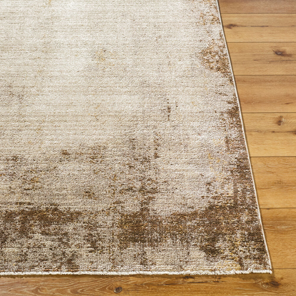 Myrtle Avenue Camel/Taupe Machine Woven Rug GAMY-2303 - front