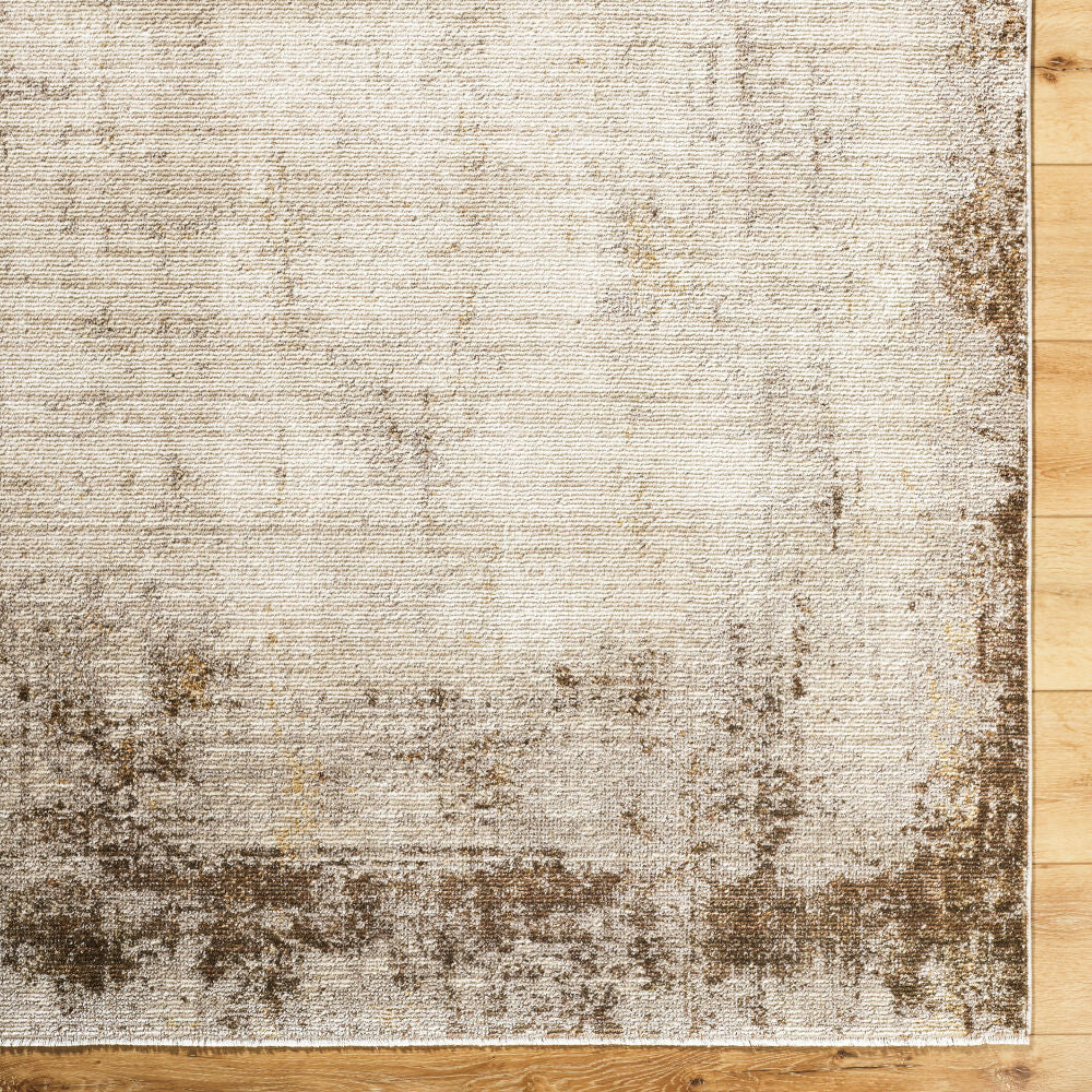 Myrtle Avenue Camel/Taupe Machine Woven Rug GAMY-2303 - overhead