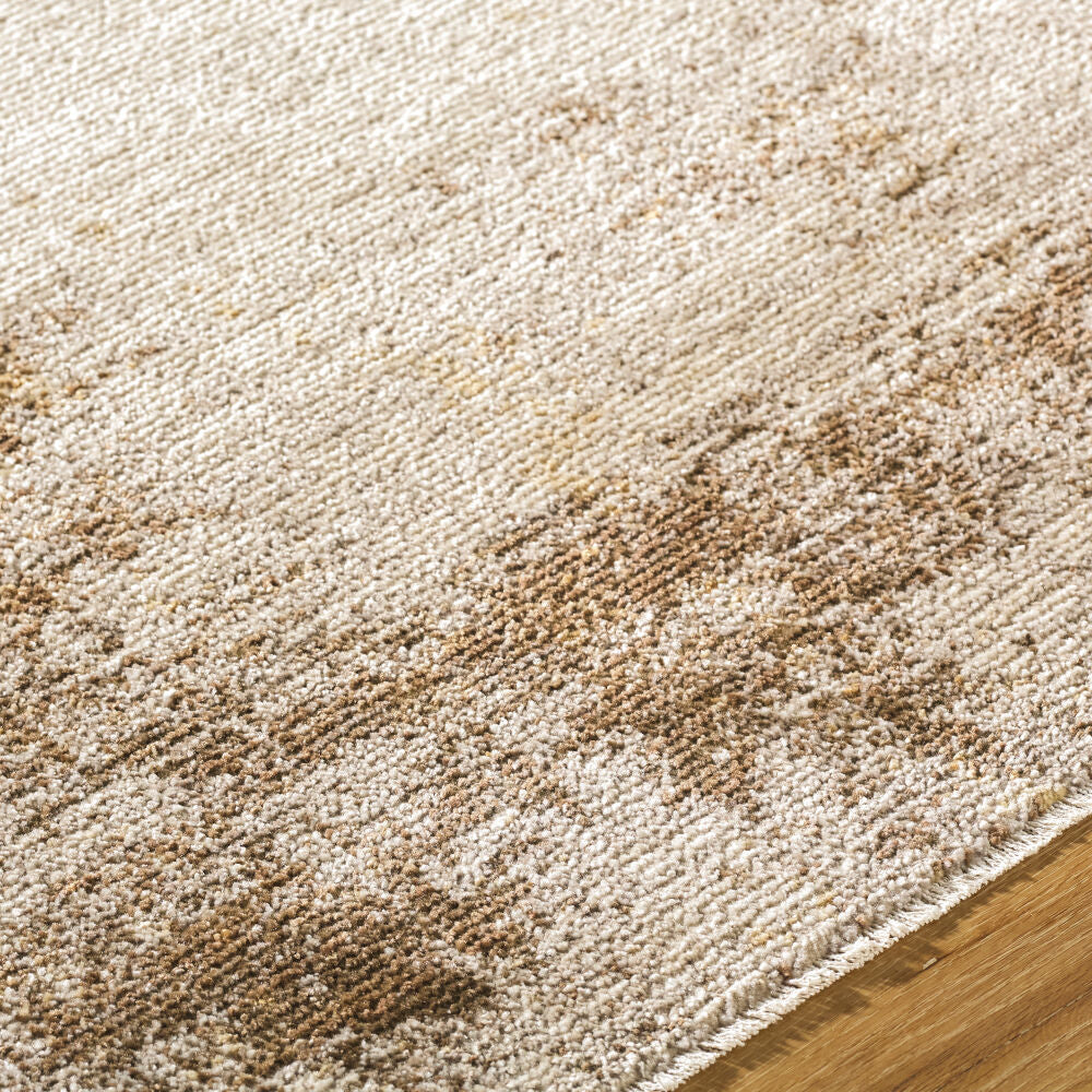 Myrtle Avenue Camel/Taupe Machine Woven Rug GAMY-2303 - texture