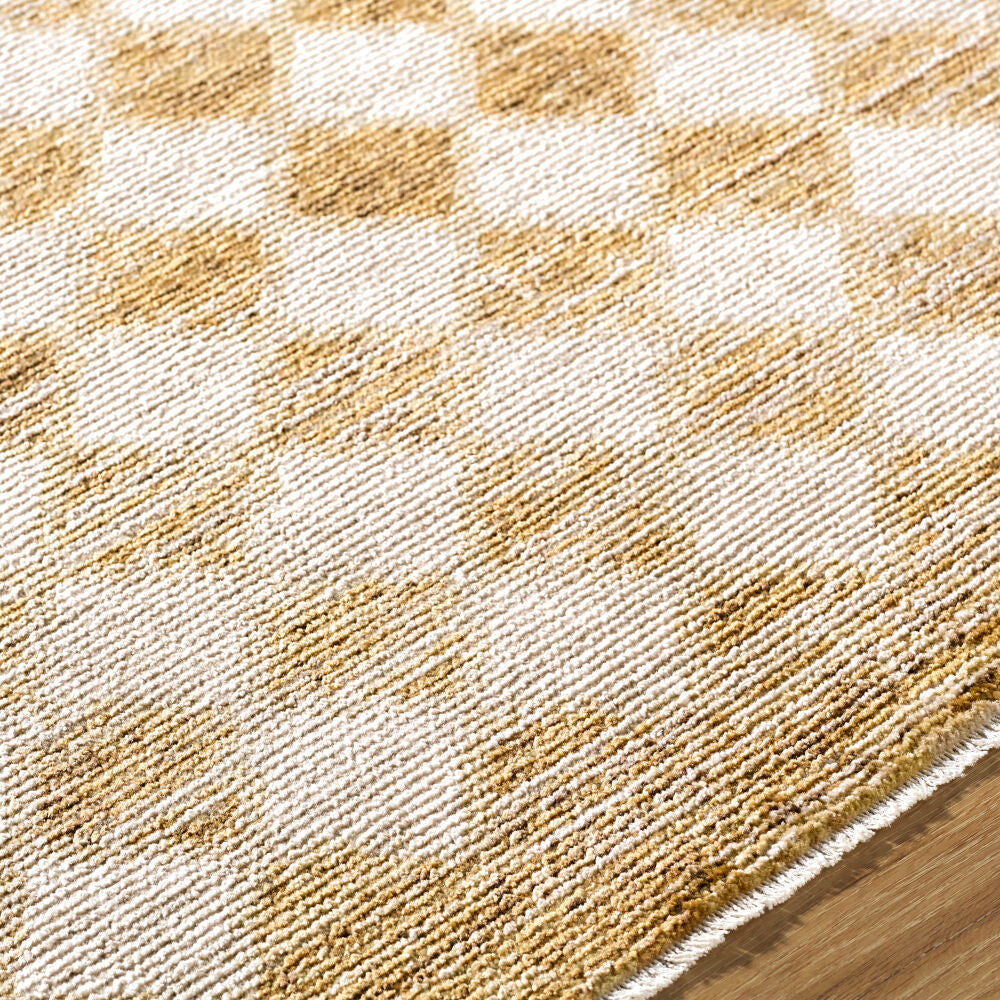 Myrtle Avenue Camel/Taupe Machine Woven Rug GAMY-2304 - texture