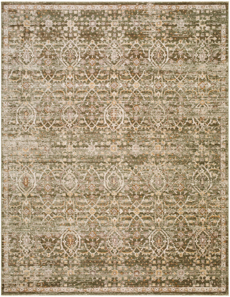 Myrtle Avenue Camel/Taupe Machine Woven Rug GAMY-2305 - 5'3" x 7'7"