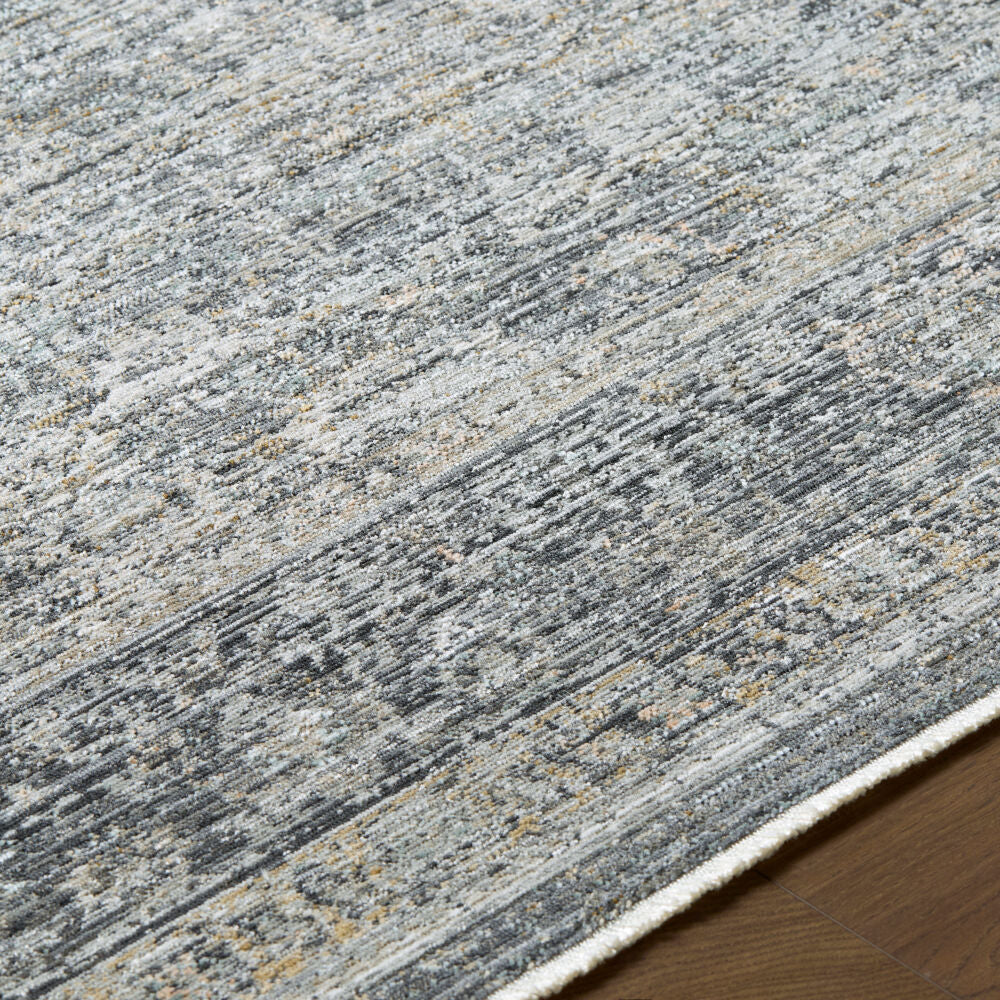 Neiland Black/Olive Machine Woven Rug GANL-2300 - texture