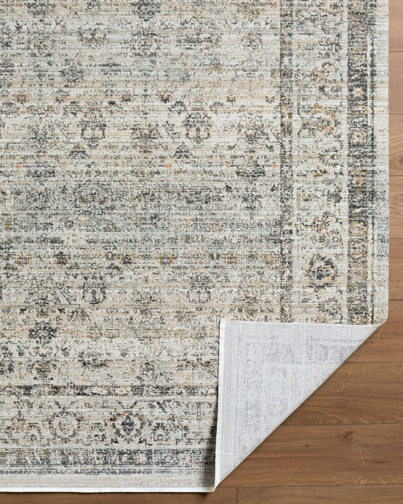 Neiland Black/Olive Machine Woven Rug GANL-2302 - fold