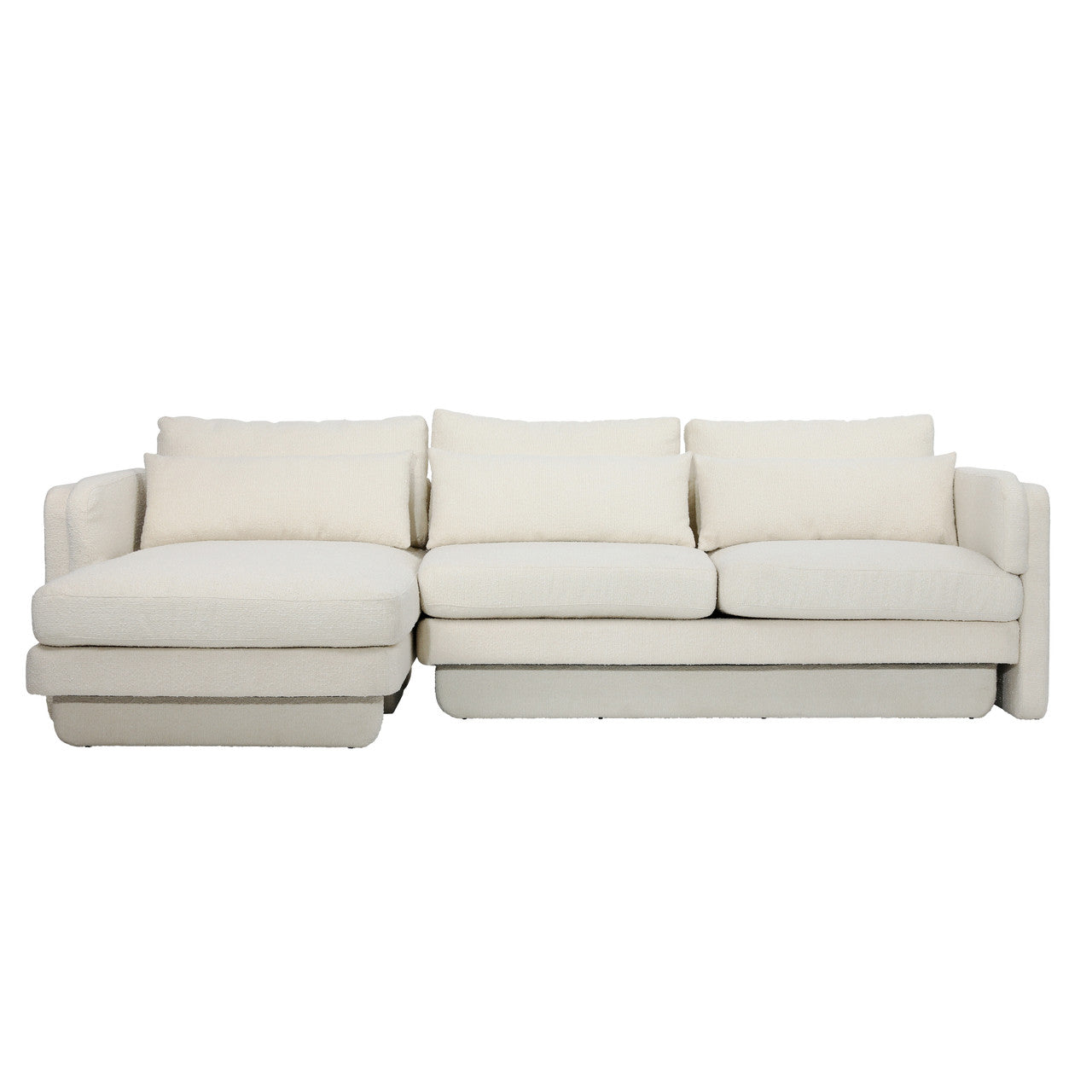 Valentino Chaise Sectional 116"