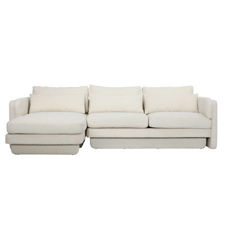 Valentino Chaise Sectional 116"