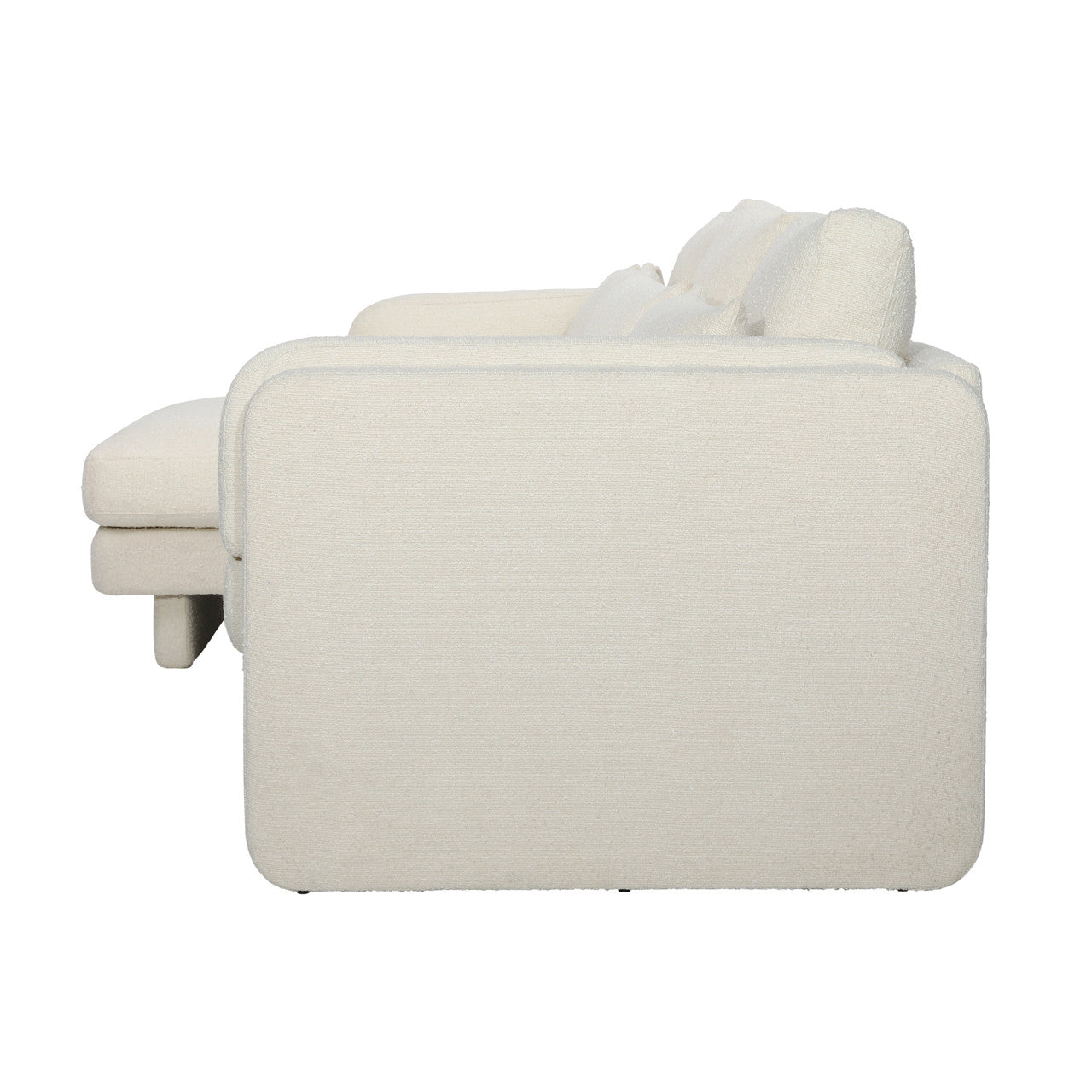 Valentino Chaise Sectional 116"