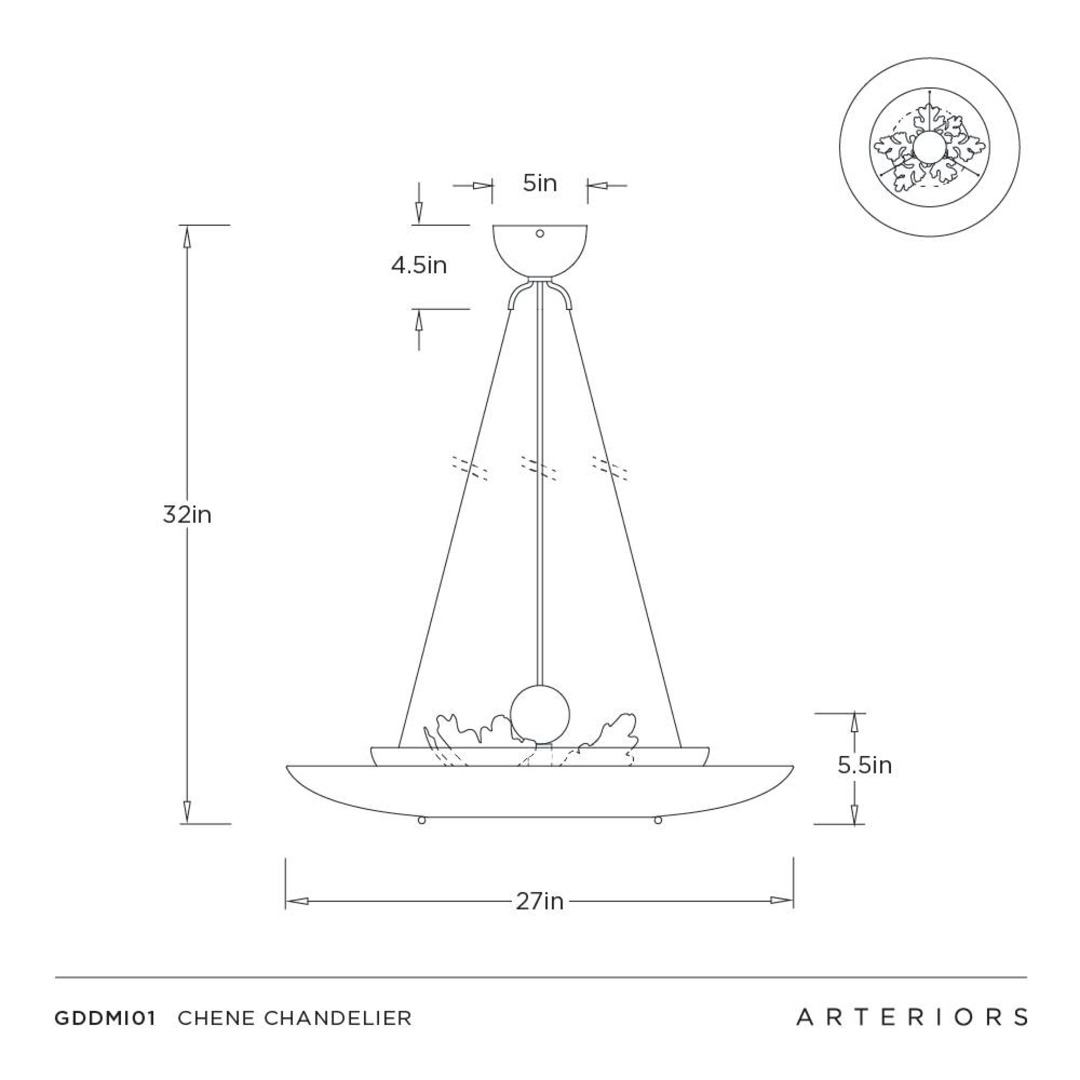 Chene Chandelier