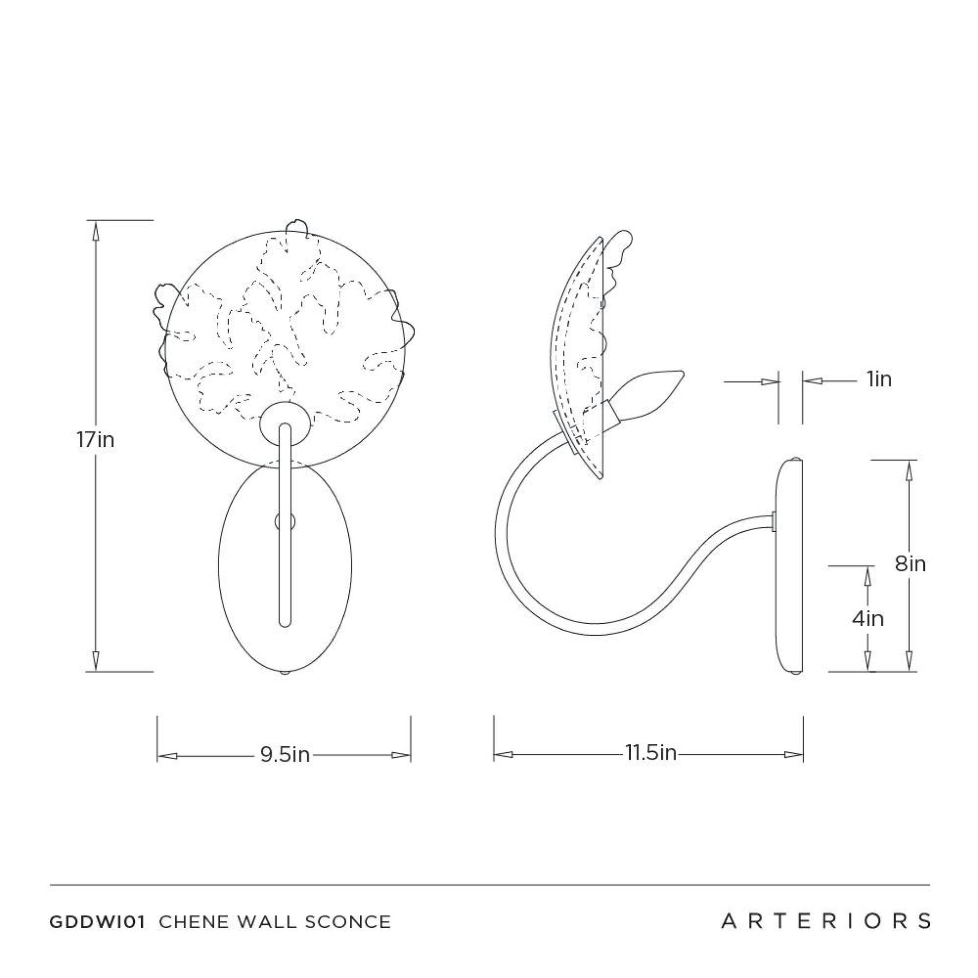 Chene Wall Sconce